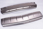 Защитные накладки на бампер стальные OEM-Tuning Cadillac SRX 2010-2019